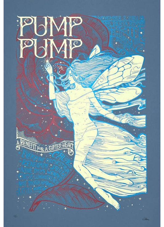 PUMP PUMP - Variant blue paper