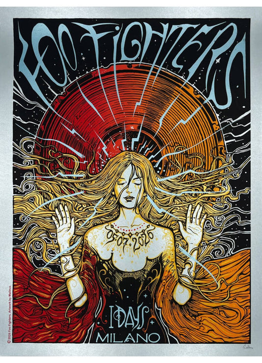 FOO FIGHTERS - Milano Idays - Silver variant Edition