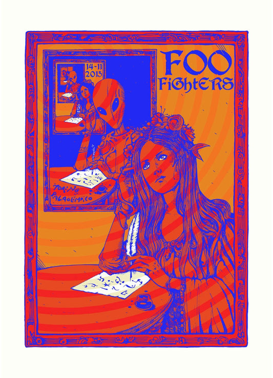 FOO FIGHTERS 2015 Torino - Variant