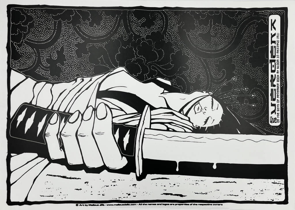 Verdena - Artist Proof - Black and White