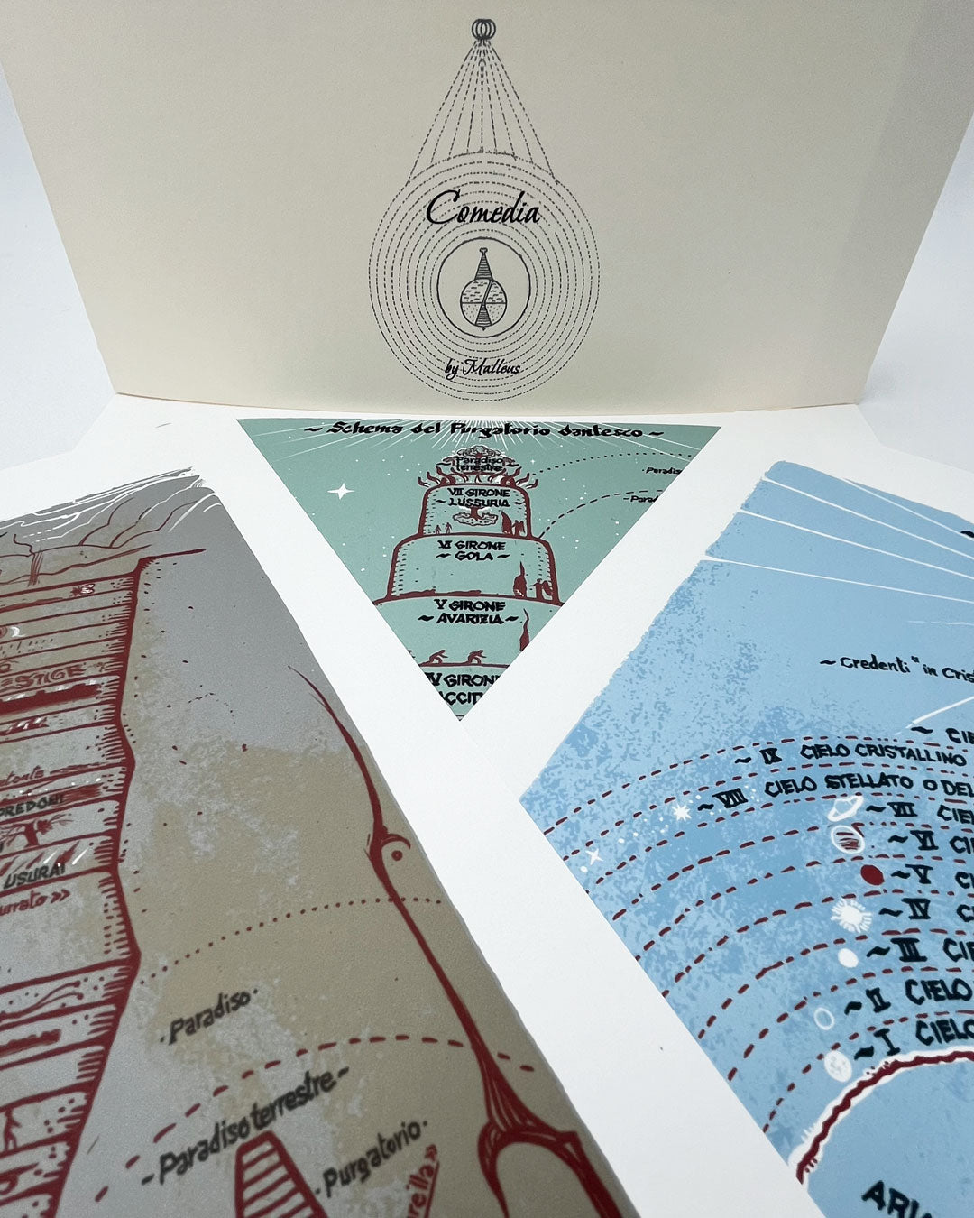 COMEDIA - Giclee print set