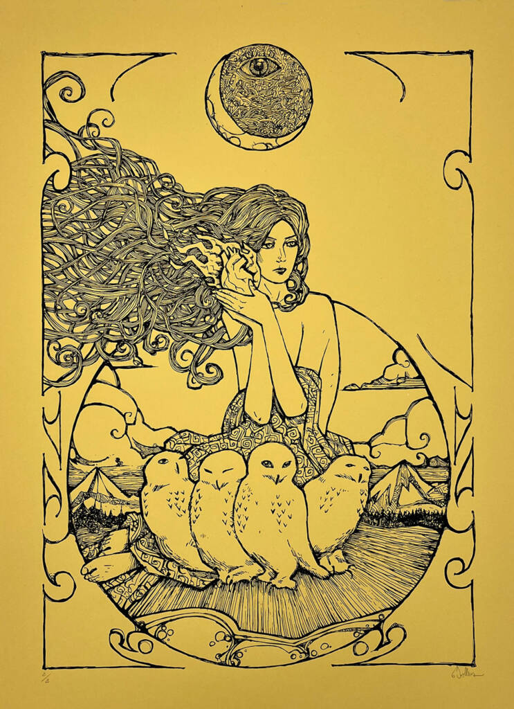 "Blanc" - yellow version