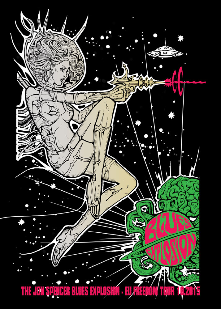 JON SPENCER BLUES EXPLOSION 2015 October Tour
