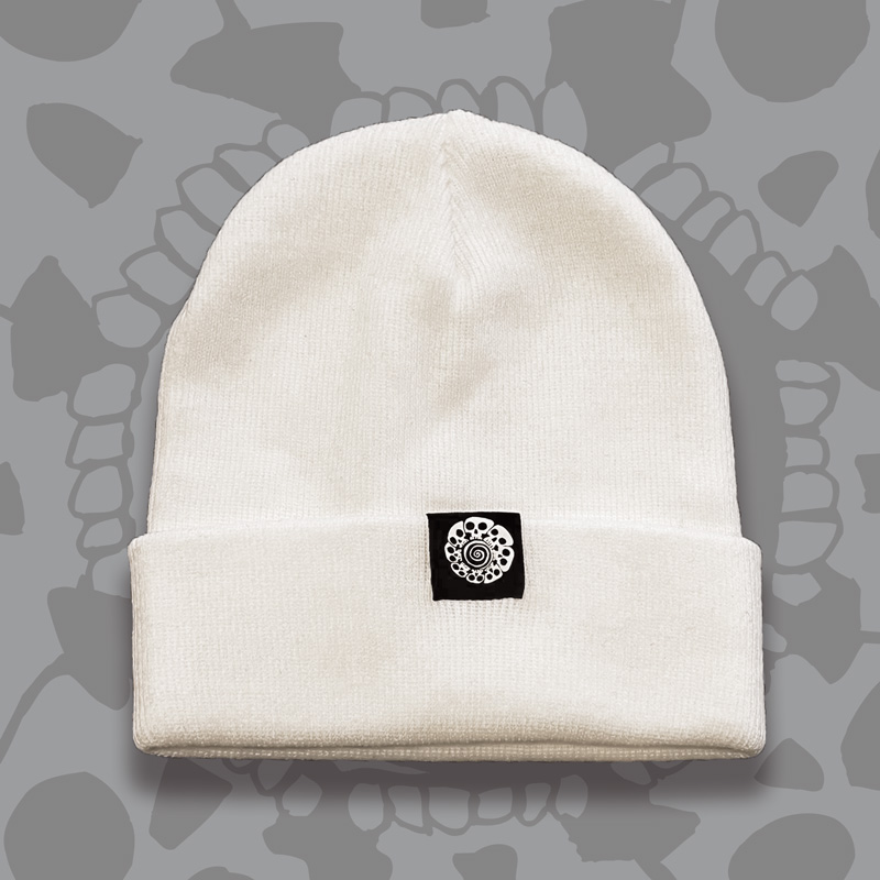 SKULLRING Beanie white