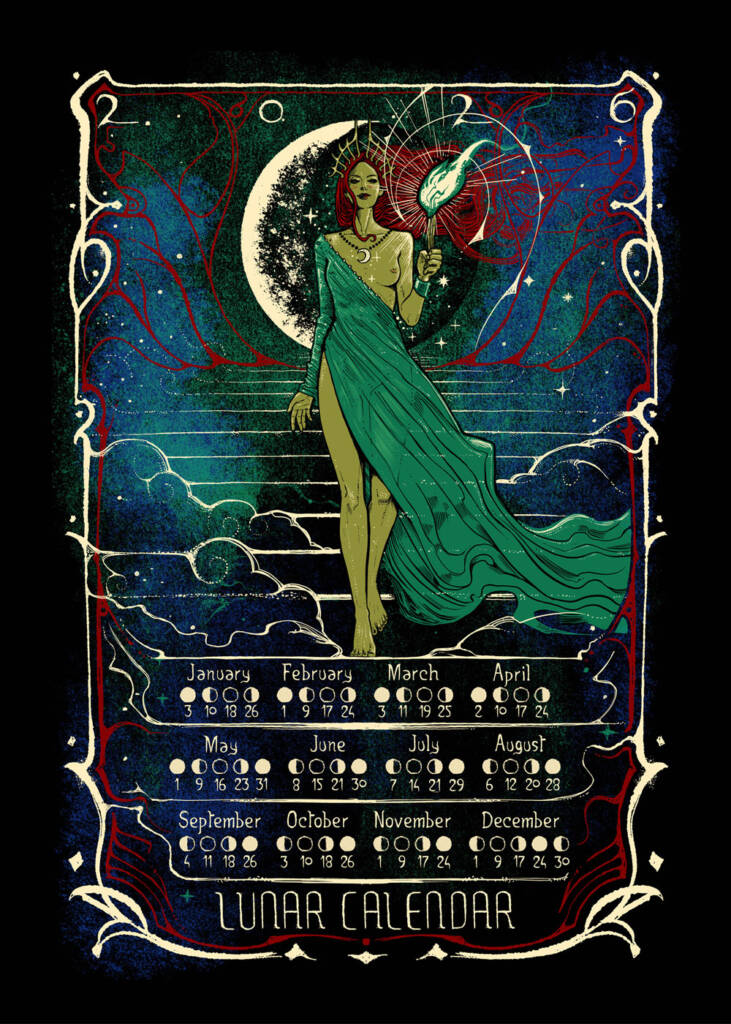 LUNAR CALENDAR 2026 Exclusive Black Friday edition