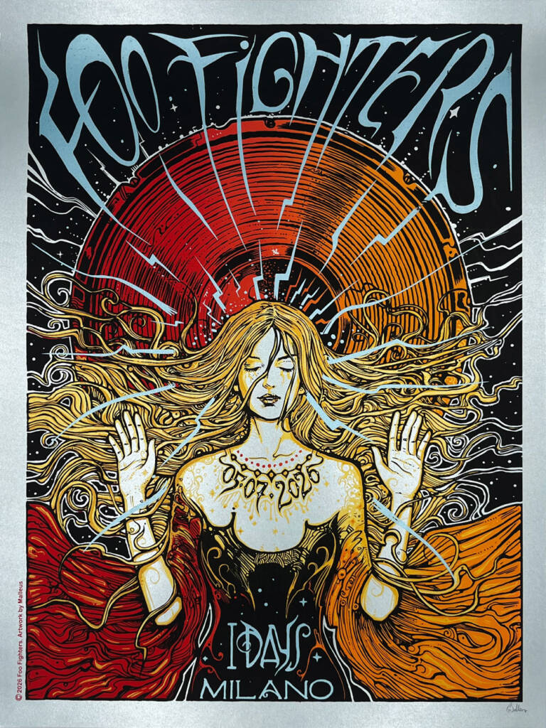 FOO FIGHTERS - Milano Idays - Silver variant Edition